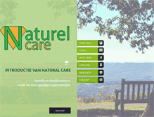 Tablet Screenshot of naturalcare.nl